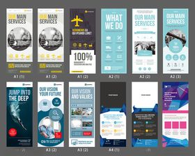 优惠活动海报设计展架