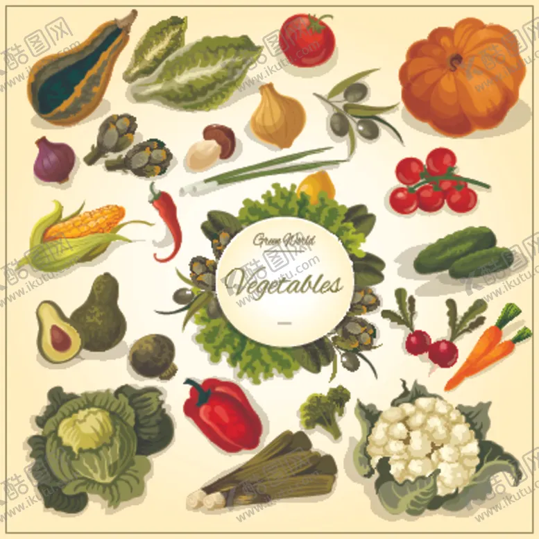 编号：52340509172159258338【酷图网】源文件下载-蔬菜图片
