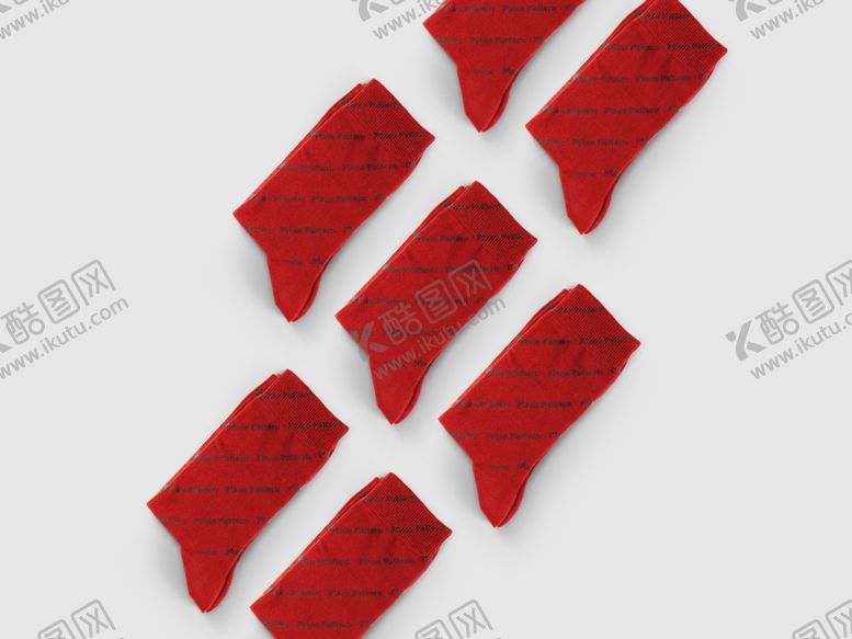 编号：65523209221700423092【酷图网】源文件下载-袜子样机效果图