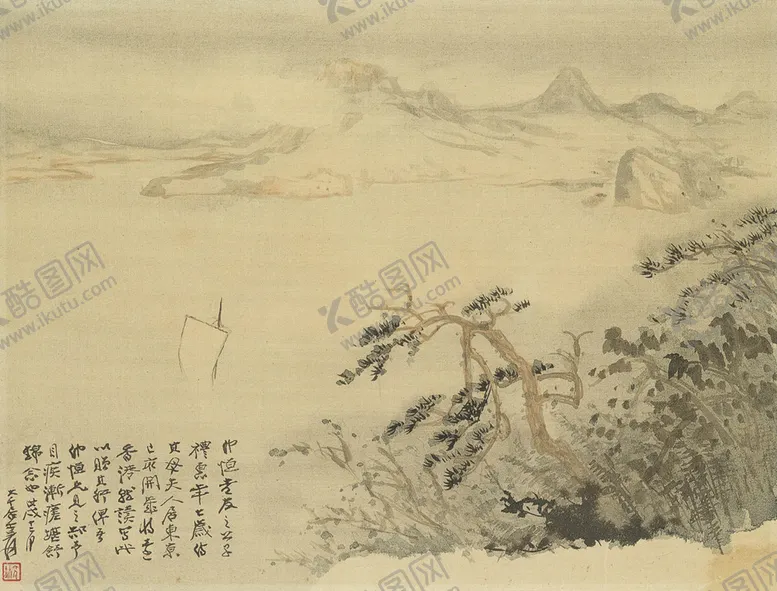 编号：17200912081401392642【酷图网】源文件下载-张大千国画