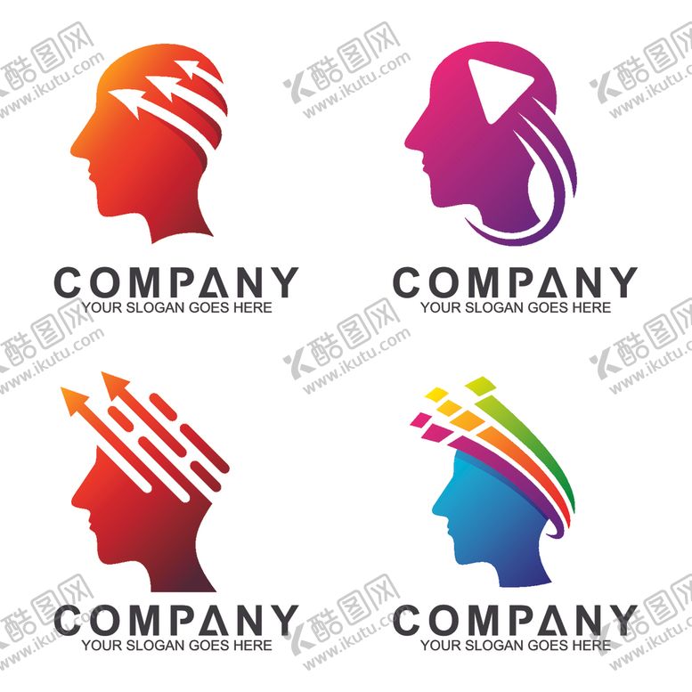 编号：64234709250837102137【酷图网】源文件下载-电子大脑LOGO