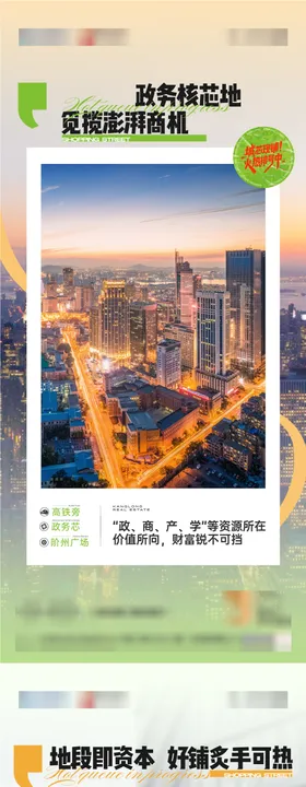 商业价值点系列海报
