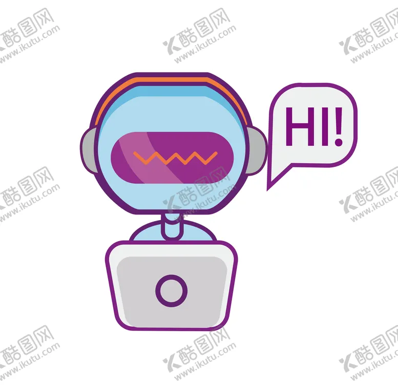 编号：72862510180444107599【酷图网】源文件下载-机器人卡通形象  