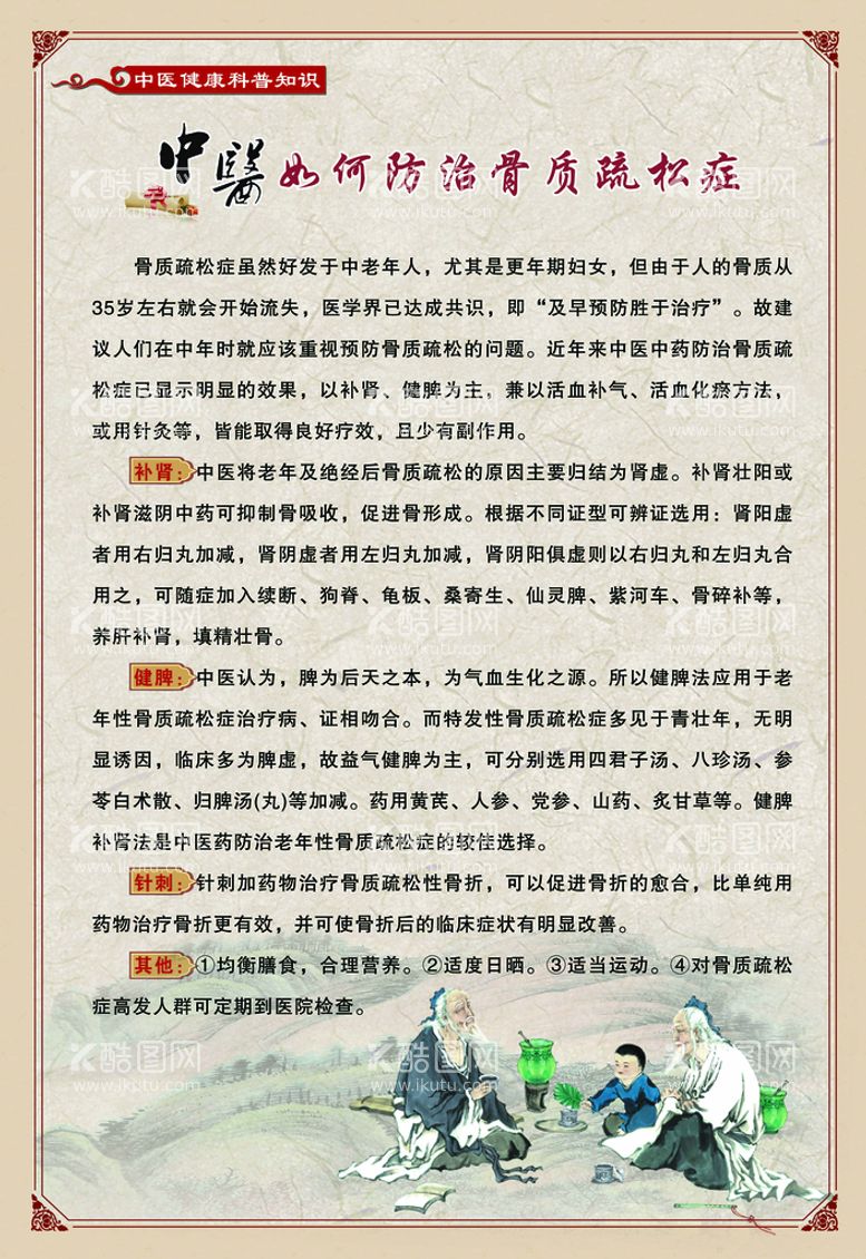 编号：14506809262313314069【酷图网】源文件下载-中医如何防治骨质疏松症