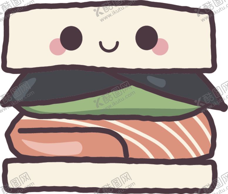 编号：10338710060052469494【酷图网】源文件下载-卡哇伊美食