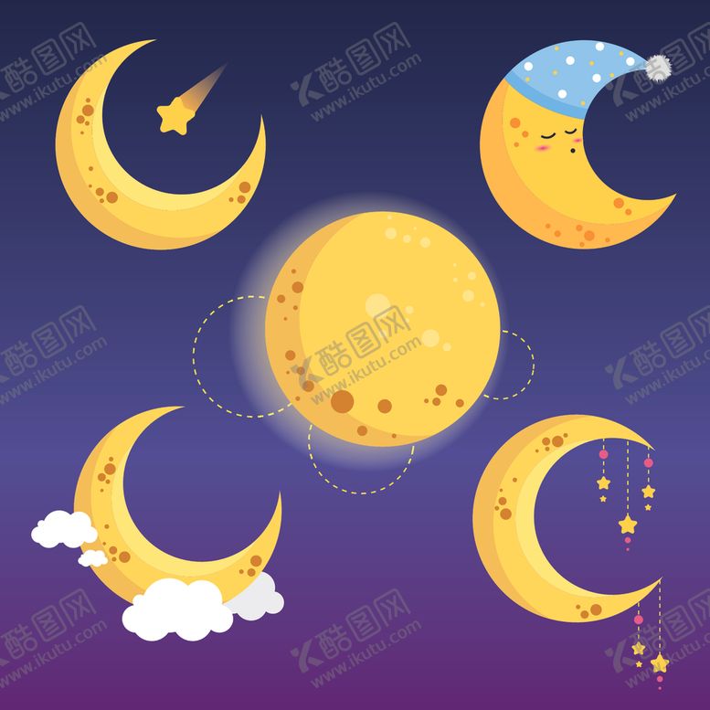 编号：21085010090219547302【酷图网】源文件下载-外太空宇航员主题插画