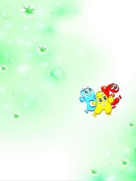 学校小学底板卡通