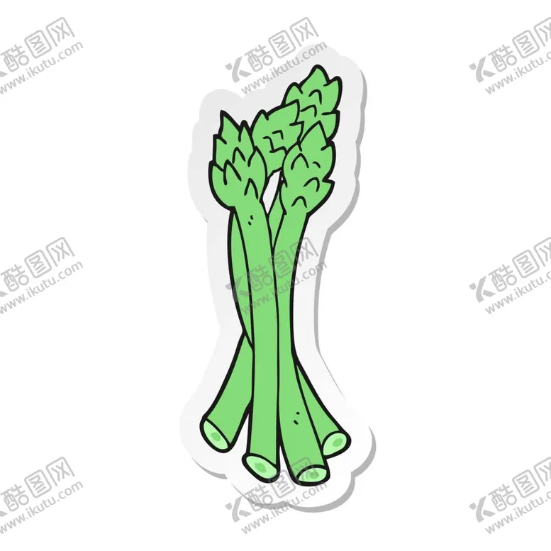 编号：37142909220457150726【酷图网】源文件下载-卡通芦笋