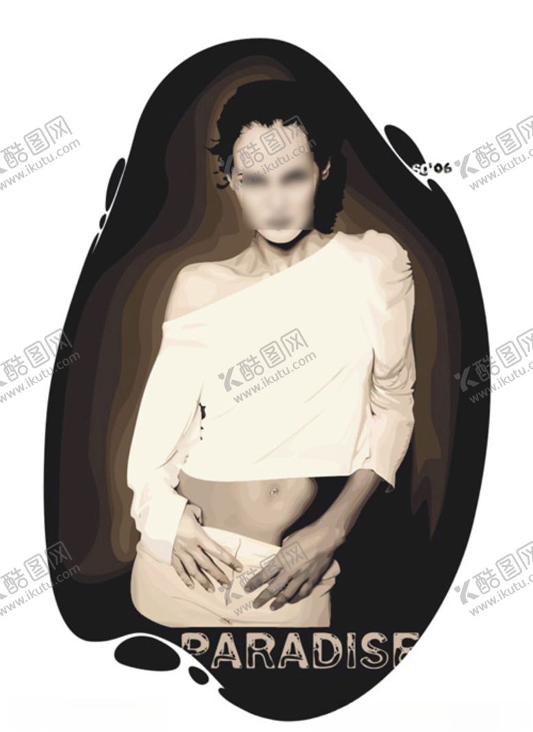 编号：78382409261459308491【酷图网】源文件下载-矢量美女