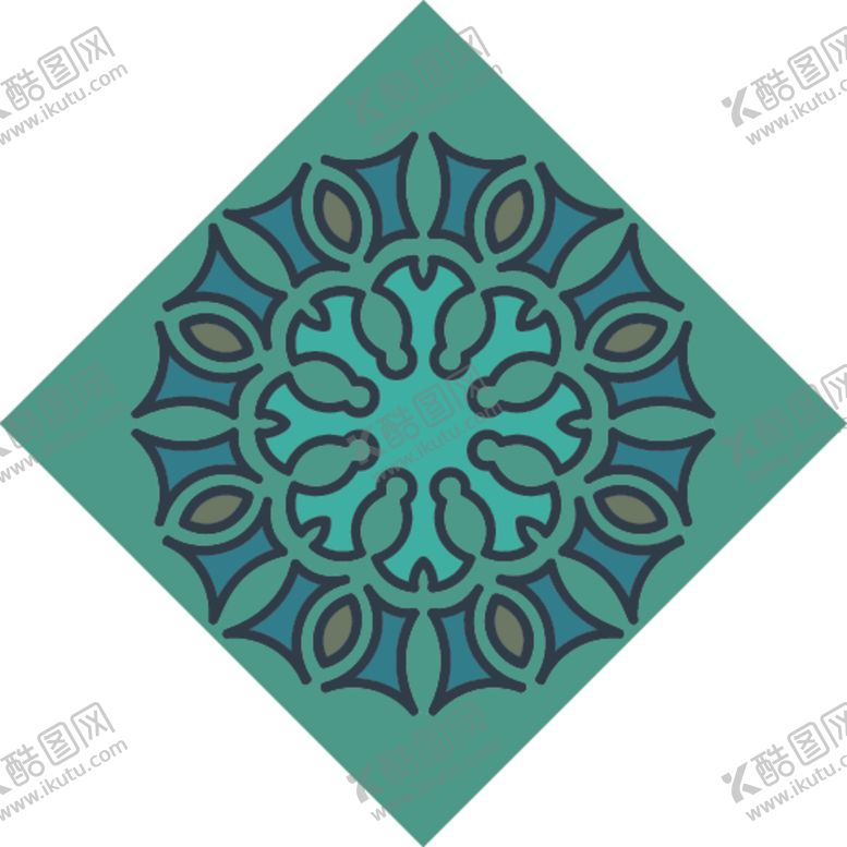 编号：33364904172129374332【酷图网】源文件下载-古典少数民族花纹底纹矢量
