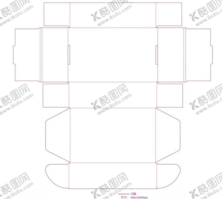 编号：54063506280148535522【酷图网】源文件下载-飞机盒刀模