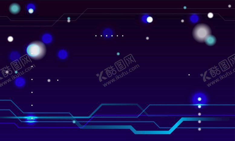 编号：60312310191956511437【酷图网】源文件下载-ai矢量梦幻科技背景