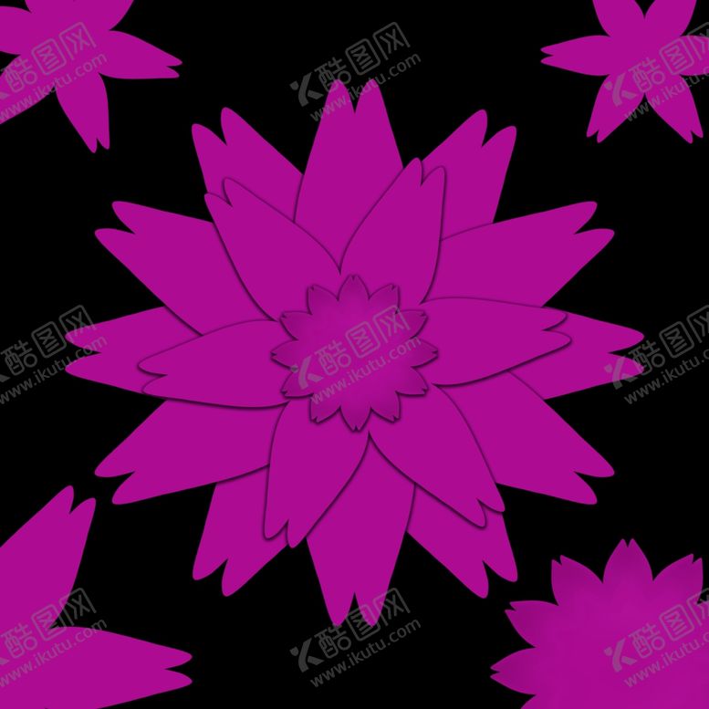 编号：47362810131546263919【酷图网】源文件下载-立体装饰花朵分层素材