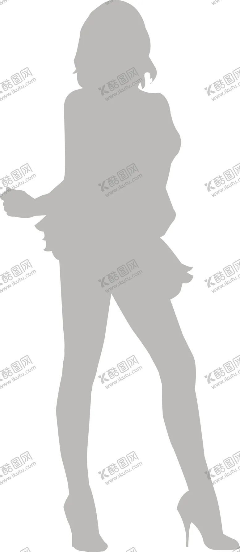 编号：77691504200335078130【酷图网】源文件下载-美女剪影