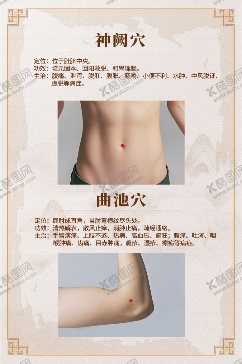 编号：30296501260249498138【酷图网】源文件下载-常用穴位解析