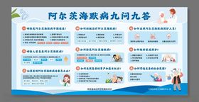 阿尔茨海默病健康宣传栏