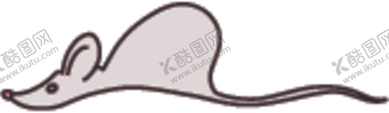 编号：11342610012259222764【酷图网】源文件下载-老鼠简笔画