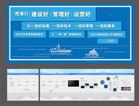 交通运输文化墙  