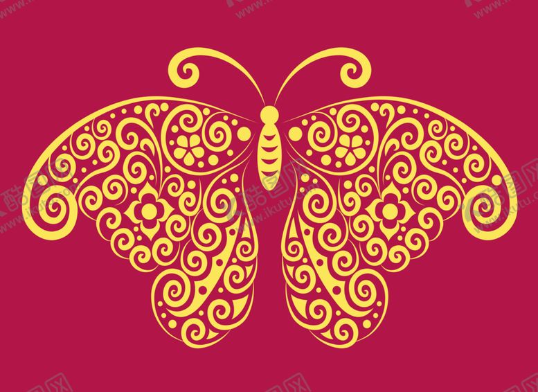 编号：88756110050720114227【酷图网】源文件下载-蝴蝶素材