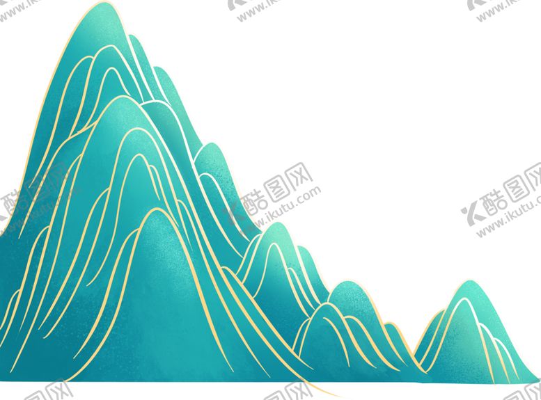 编号：79298802210656222353【酷图网】源文件下载-三座山卡通山