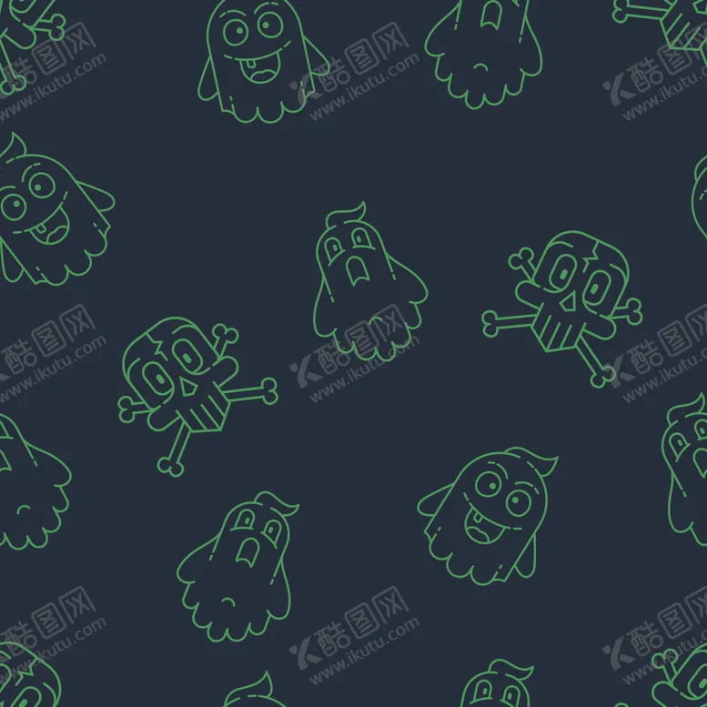 编号：99941004170412026999【酷图网】源文件下载-万圣节主题矢量背景