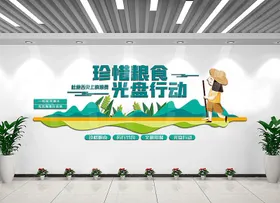 食堂餐厅文化墙设计