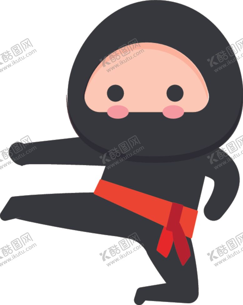 编号：67502610040816275184【酷图网】源文件下载-卡通忍者