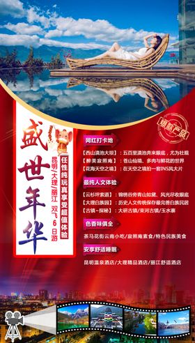 云南旅游海报