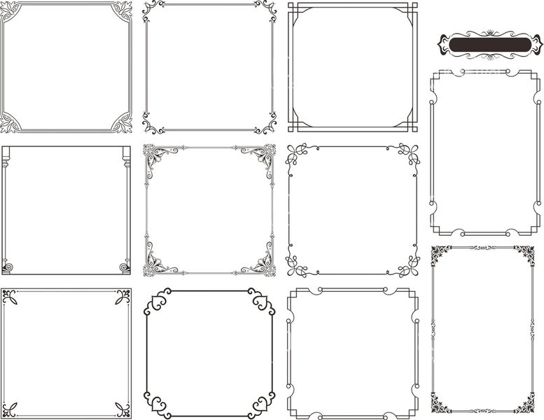 编号：46893201260243443178【酷图网】源文件下载-边框