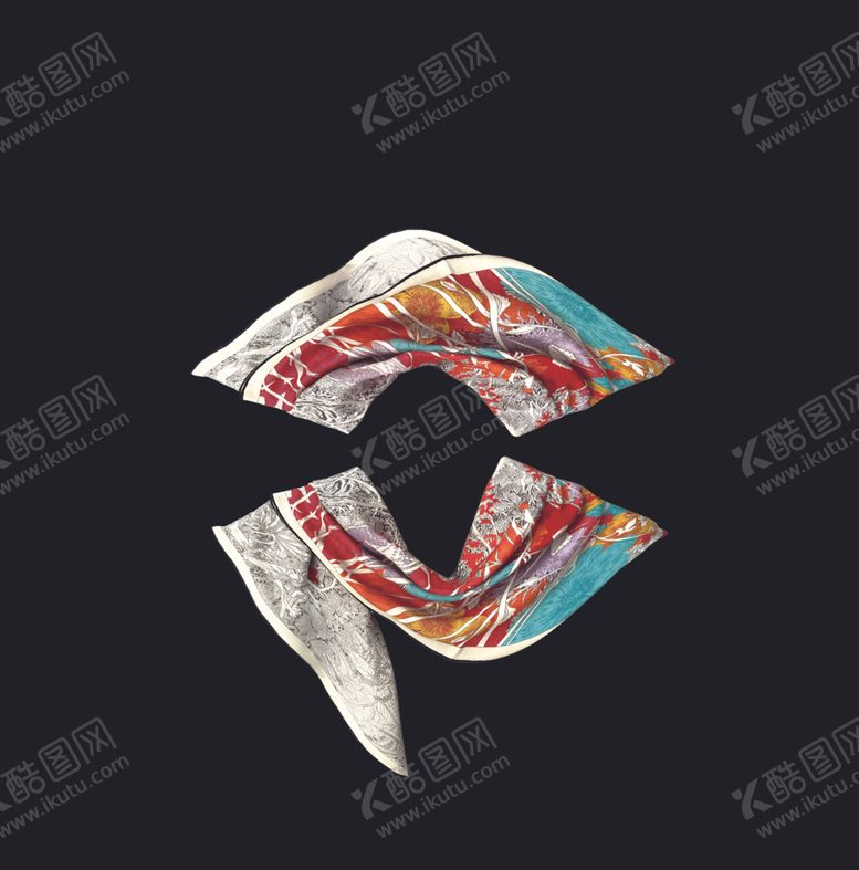 编号：75399901250731167911【酷图网】源文件下载-乱花围巾