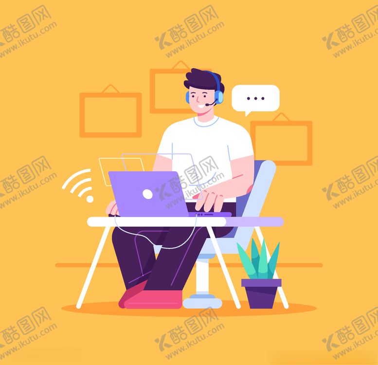 编号：89587810090348436169【酷图网】源文件下载-矢量网络游戏人物