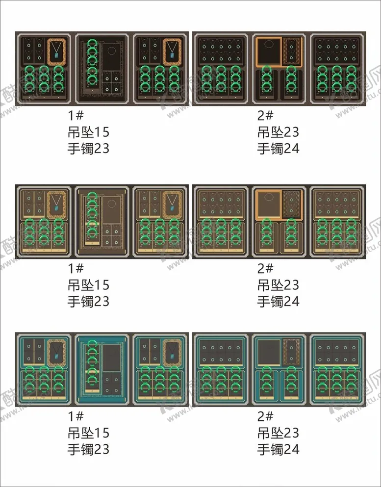 编号：54226901302220393446【酷图网】源文件下载-珠宝道具陈列