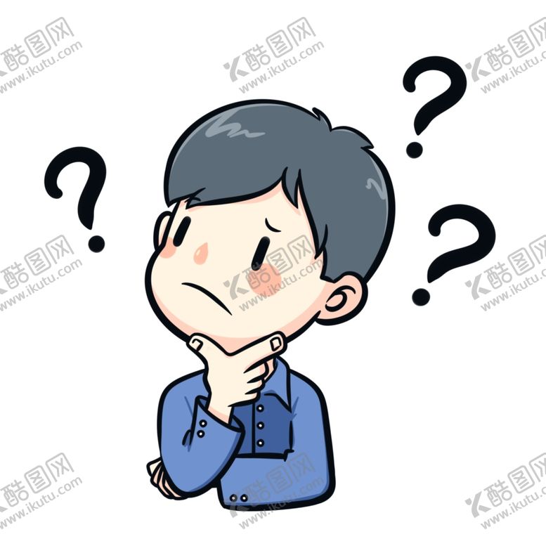 编号：37414307130030088443【酷图网】源文件下载-疑惑疑问烦躁害怕烦恼