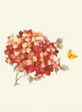 绣球花