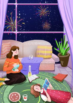 南阳师范学院图书馆手绘图