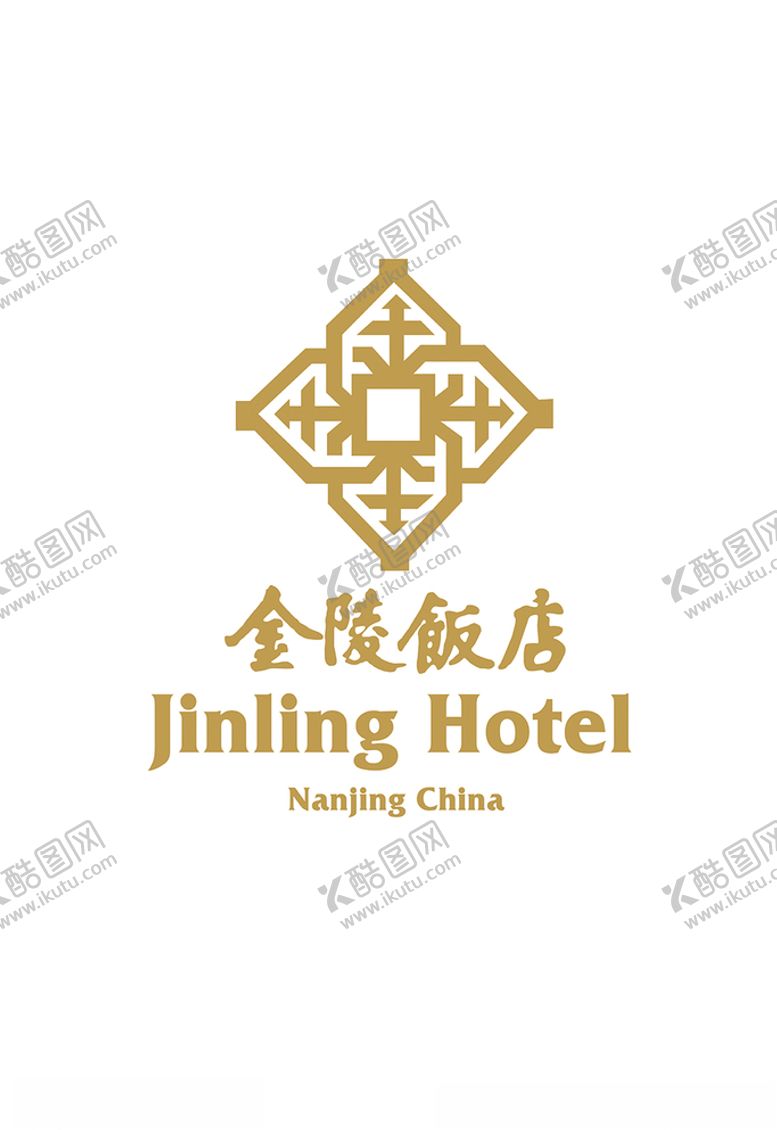 编号：39126207051437583358【酷图网】源文件下载-金陵饭店logo