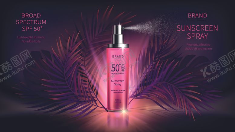 编号：81084410120704172721【酷图网】源文件下载-化妆品护肤品香水美容广告