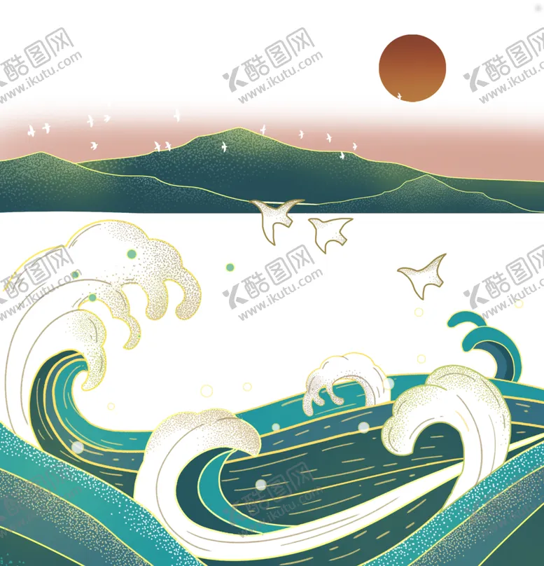 编号：34665904230948466117【酷图网】源文件下载-中国风插画