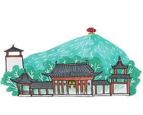 东莞黄旗山旗峰山山顶灯笼