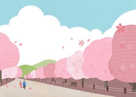 小清新简约创意海报图片