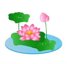 手绘植物水果枝插画