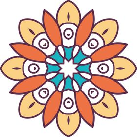 复古花纹图案
