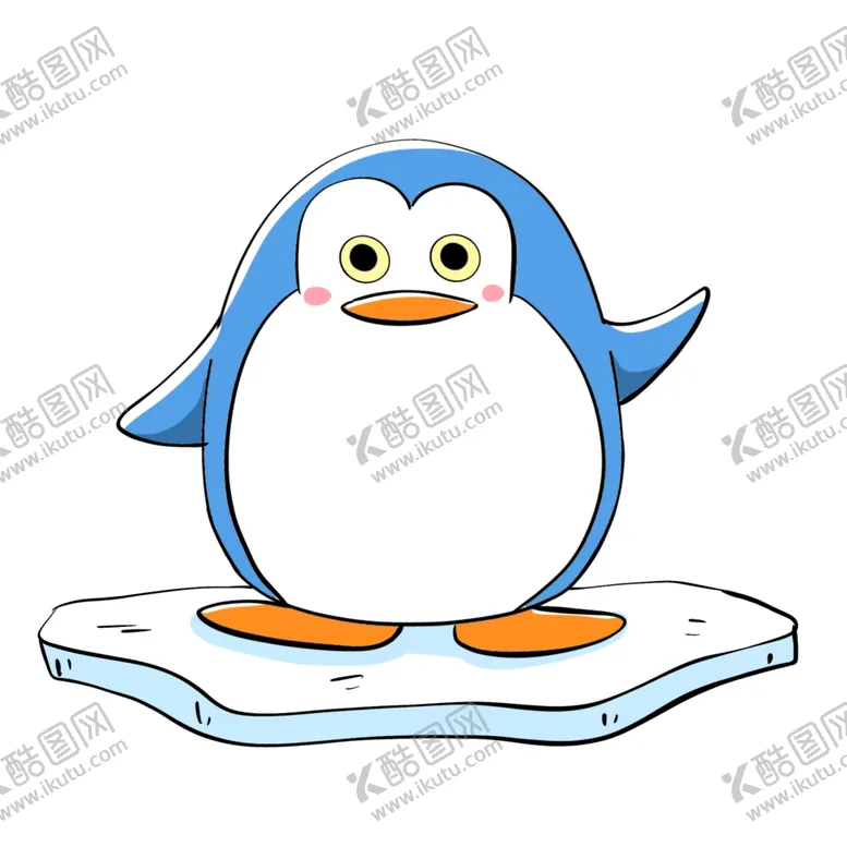 编号：91716104232128324096【酷图网】源文件下载-手绘卡通企鹅