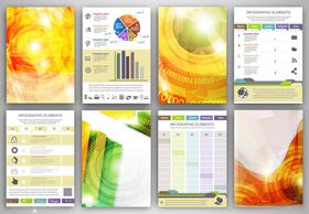 多彩创意网页设计模板