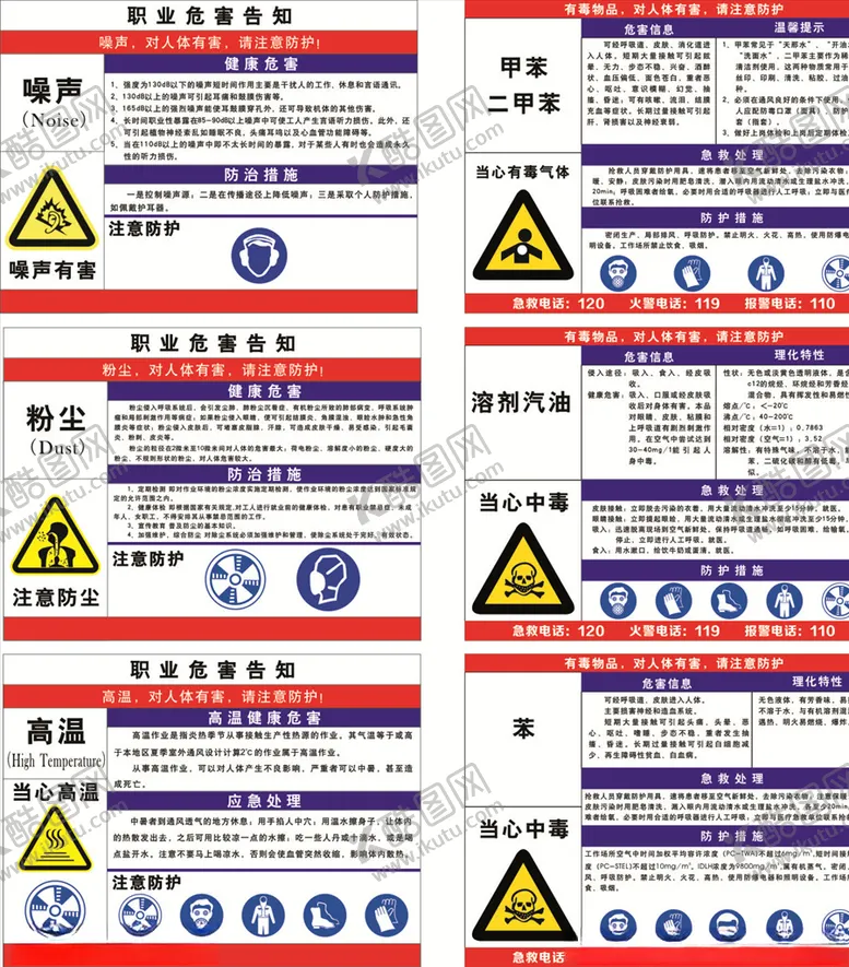 编号：12976704190828437362【酷图网】源文件下载-职业危害告知