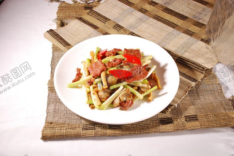 编号：91705604121817419204【酷图网】源文件下载-爆炒鸵鸟肉