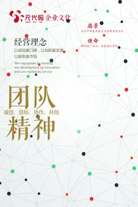 团队精神使命理念企业