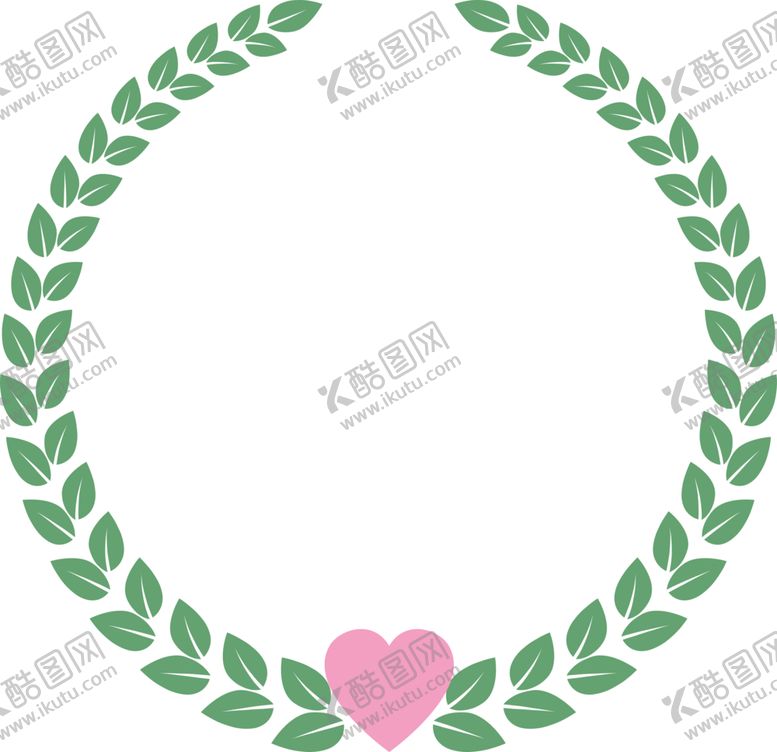 编号：90562005122113337348【酷图网】源文件下载-月桂花环