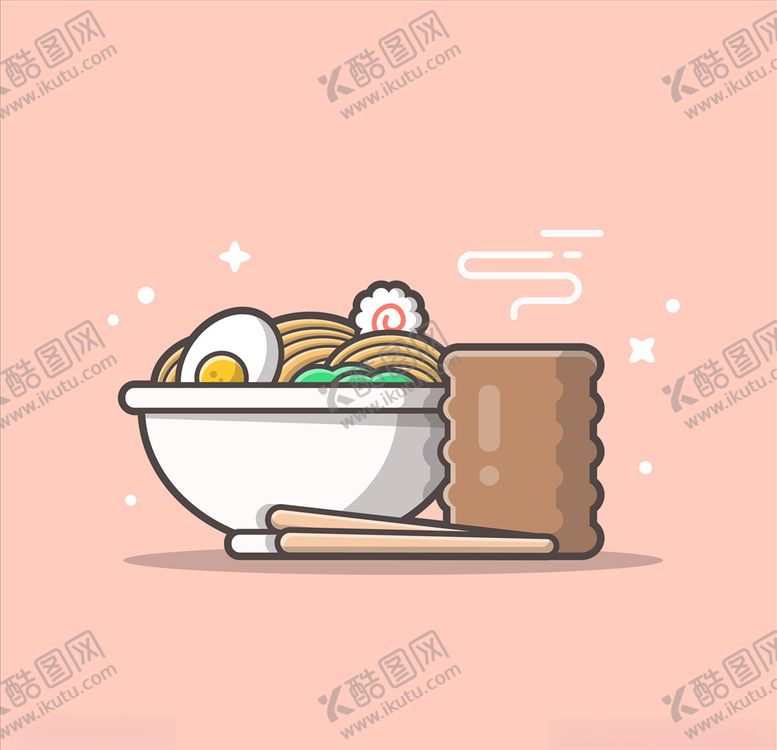 编号：87652710140323077673【酷图网】源文件下载-卡通意面