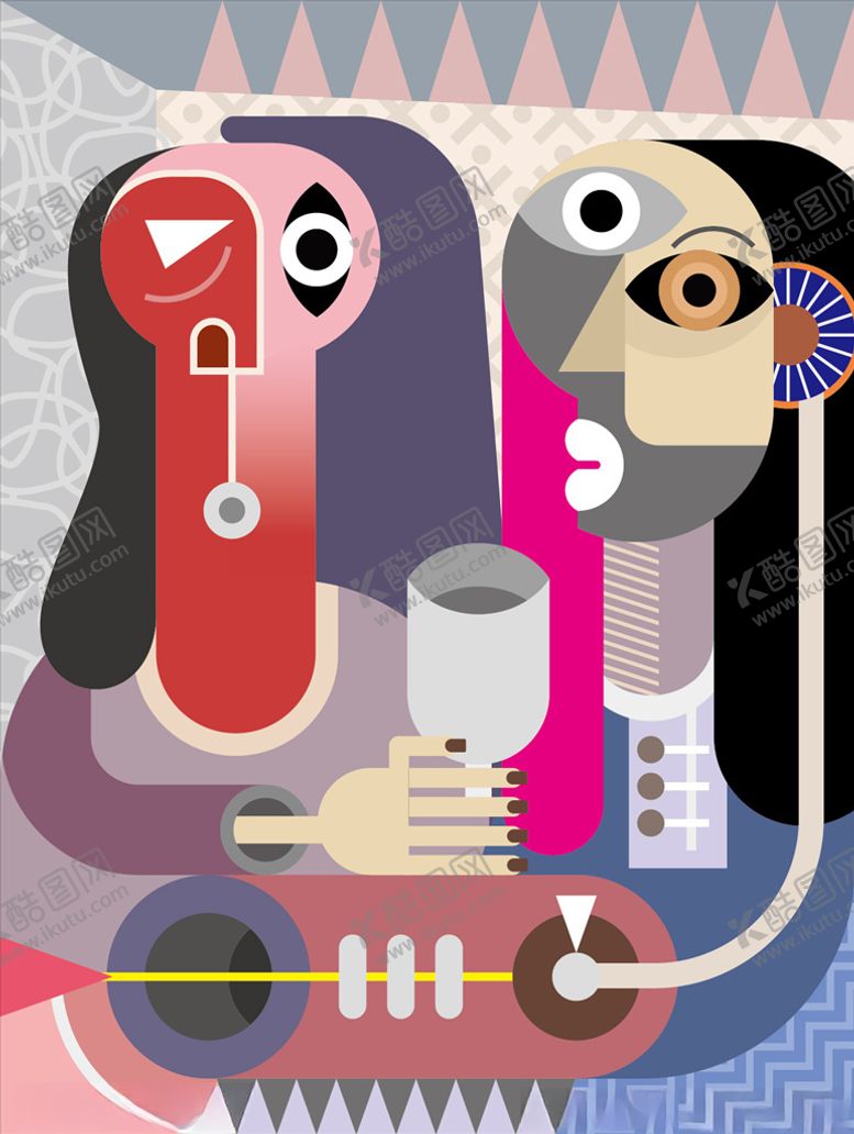 编号：33405710292020333915【酷图网】源文件下载-立体派艺术